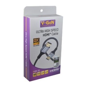 Kabel HDMI V-GeN Male to Male VHM-01 1 Meter VHM-02 1.5 Meter VHM-03 2 Meter VHM-04 3 Meter 8K Ultra HD 60Hz HDMI 2.1