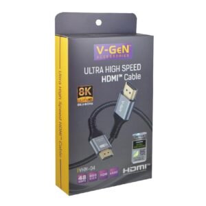 Kabel HDMI V-GeN Male to Male VHM-01 1 Meter VHM-02 1.5 Meter VHM-03 2 Meter VHM-04 3 Meter 8K Ultra HD 60Hz HDMI 2.1