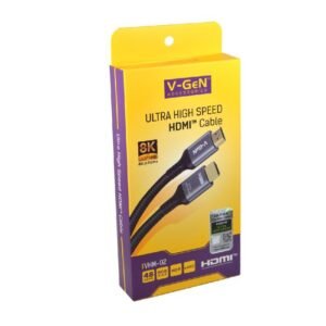 Kabel HDMI V-GeN Male to Male VHM-01 1 Meter VHM-02 1.5 Meter VHM-03 2 Meter VHM-04 3 Meter 8K Ultra HD 60Hz HDMI 2.1
