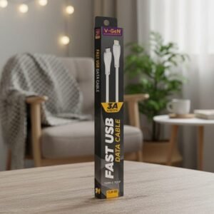 Kabel Data Charging Type C to iP V-GeN CLB-03 1 Meter CLB-04 2 Meter Fast Charging PD27W 3A