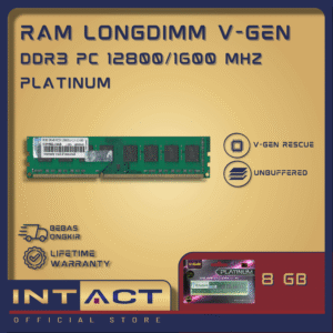 RAM Longdimm DDR3 DDR3L V-GeN Platinum Rescue 2GB 4GB 8GB 1333MHz 1600MHz PC10600 PC12800 for PC Desktop