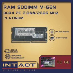 RAM Sodimm DDR4 V-GeN Platinum Rescue 4GB 8GB 16GB 32GB 2133MHz 2400MHz 2666MHz 3200MHz PC17000 PC19200 PC21300 PC25600 for Notebook