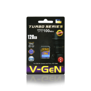 SD Card V-GeN Turbo Class10 UHS1 32GB 64GB 128GB Memori Kamera Digital