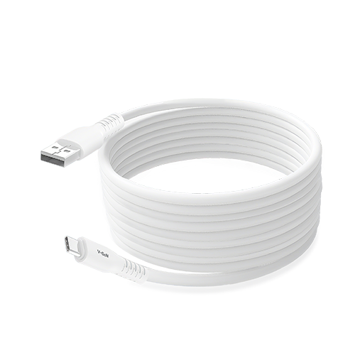 Kabel Charger V-GeN USB A To Type C VCX-05 5 Meter 2A VCX-06 10 Meter 1A Charging Only Long Cable - Image 2