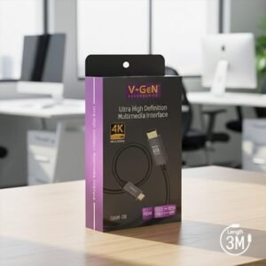 Kabel Type C to HDMI V-GeN VHM-05 1 Meter VHM-06 1,5 Meter VHM-07 2 Meter VHM-08 3 Meter Ultra High Definition 4K 30Hz
