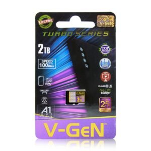 MicroSD V-GeN Turbo Class10 UHS1 8GB 16GB 32GB 64GB 128GB 256GB 512GB 1TB 2TB A1