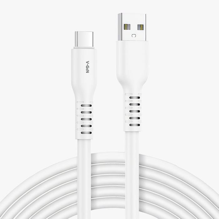 Kabel Charger V-GeN USB A To Type C VCX-05 5 Meter 2A VCX-06 10 Meter 1A Charging Only Long Cable - Image 3