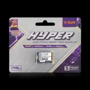 SSD V-GeN Hyper M.2 NVMe Gen3x4 128GB 256GB 512GB 1TB 2TB 4TB Size 2230 2280