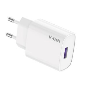 Adaptor Travel Charger V-GeN VTC1-40 1.5A 1 Port USB