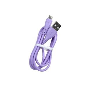 Kabel Data MicroUSB V-GeN JCM3-02 Pipih JCM3-03 Bulat Fast Charging QC3.0 2.4A 1 Toples Isi 30 Pcs