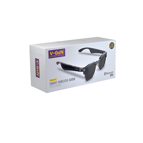 Smart Wireless Audio Eyeglasses V-GeN VSG1-01 Kacamata Pintar