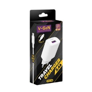 Adaptor Travel Charger V-GeN VTC1-46 2.4A FREE Cable MicroUSB