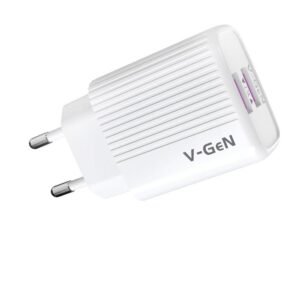 Adaptor Travel Charger V-GeN VTC2-16 VTC2-21 VTC2-25 VTC2-27 Dual Port USB 2.1A FREE Cable MicroUSB