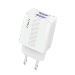 Adaptor Travel Charger V-GeN VTC2-17 VTC2-22 VTC2-26 VTC2-28 Dual Port USB 2.4A FREE Cable MicroUSB