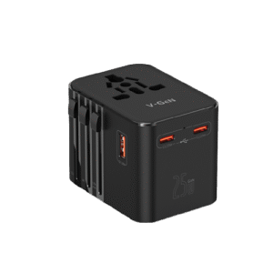 Travel Adapter Universal V-GeN VUA-01 25Watt VUA-02 45Watt VUA-05 SNI GaN PD Super Fast Charging EU UK AU US