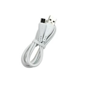 Kabel Data MicroUSB V-GeN JCM3-02 Pipih JCM3-03 Bulat Fast Charging QC3.0 2.4A 1 Toples Isi 30 Pcs