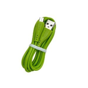 Kabel Data MicroUSB V-GeN JCM3-02 Pipih JCM3-03 Bulat Fast Charging QC3.0 2.4A 1 Toples Isi 30 Pcs