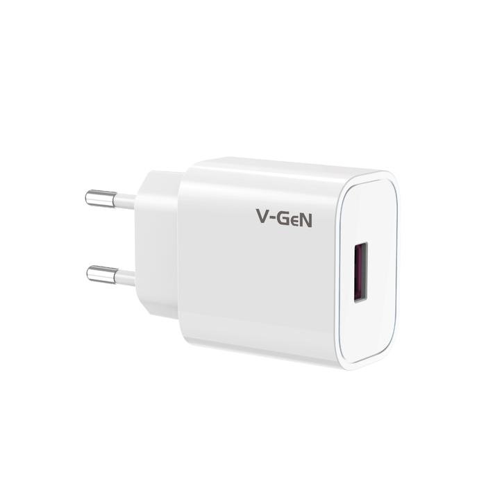 Adaptor Travel Charger V-GeN VTC1-33 2.4A 1 Port USB - Image 2