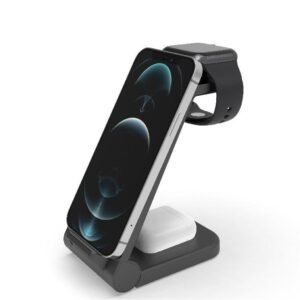 Wireless Charger V-GeN VCW1-03 Fast Charging 3 in 1 PD QC 15W Type C Input