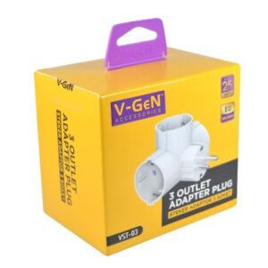 Steker Adaptor Plug V-GeN VST-02 2 Socket VST-03 3 Socket 4000W VST-04 2 Socket On Off 3680WSNI