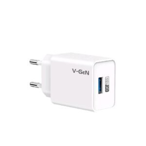 Adaptor Travel Charger V-GeN VTC1-48 Fast Charging QC3.0 18W