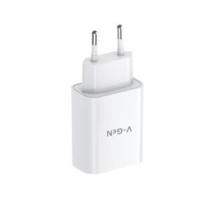 Adaptor Travel Charger V-GeN VTC2-17 VTC2-22 VTC2-26 VTC2-28 Dual Port USB 2.4A FREE Cable MicroUSB