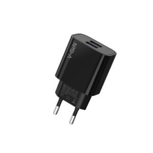 Adaptor Travel Charger V-GeN VTC2-34 2.4A USB 2 Port 1 Toples isi 20 pcs